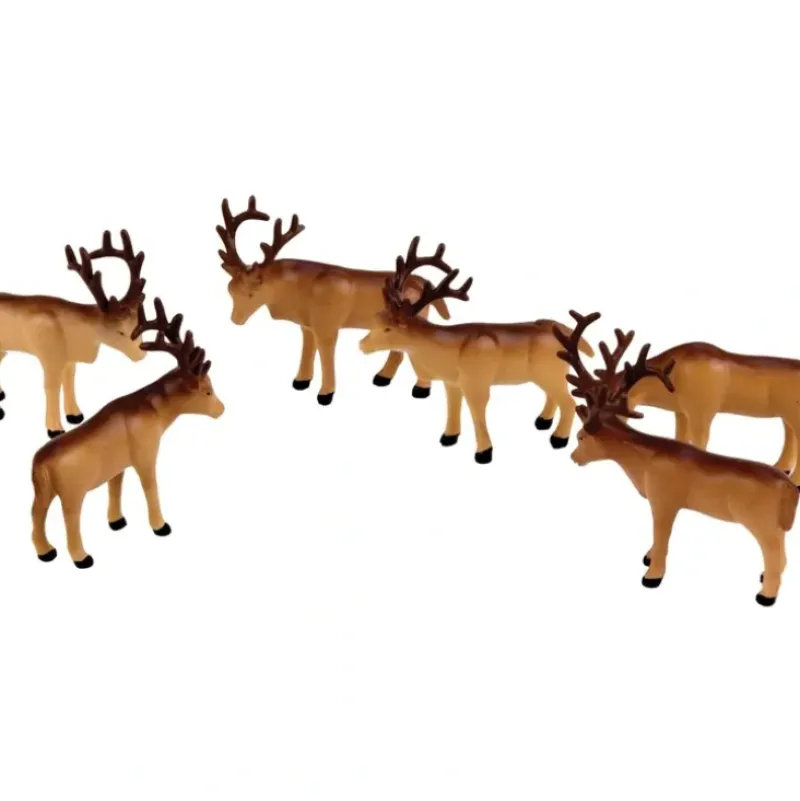 Trains*Lionel 6-24251 O The Polar Express Caribou Animal Figures (Pack of 6) - Model Train Junction: Quality Parts and Art Supplies