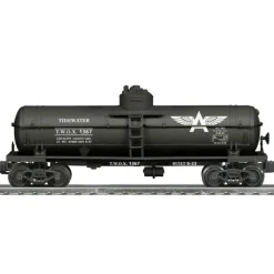 Trains*Lionel 6-21634 O Tidewater Flying a Single Dome Tank Car - Model Train Junction: Quality Parts and Art Supplies
