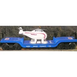 Trains*Lionel 6-26326 O TTT Flatcar w/Harold The Helicopter - Model Train Junction: Quality Parts and Art Supplies