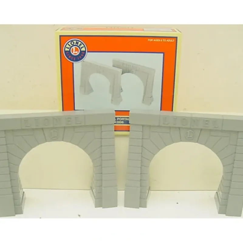 Trains*Lionel 6-12896 O Tunnel Portals (Pack of 2) - Model Train Junction: Quality Parts and Art Supplies