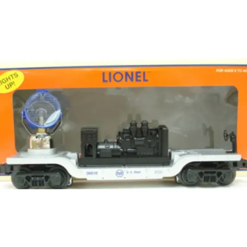Trains*Lionel 6-36818 O U.S. Steel Operating Searchlight Car - Model Train Junction: Quality Parts and Art Supplies