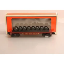 Trains*Lionel 6-26668 O-Gauge Strasburg Flatcar w/ Wheel Load #21 - Model Train Junction: Quality Parts and Art Supplies
