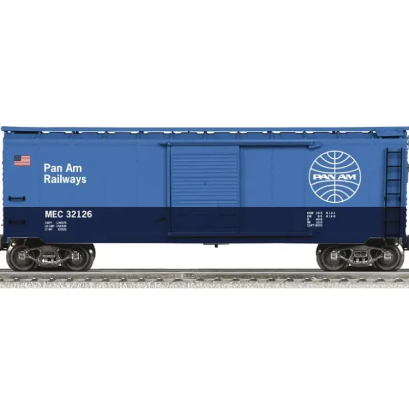 Trains*Lionel 6-21639 Pan Am Railways Boxcar - Model Train Junction: Quality Parts and Art Supplies