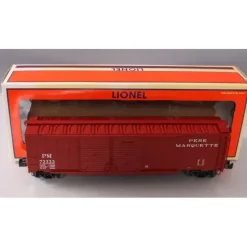 Trains*Lionel 6-27240 Pere Marquette Double-Door Boxcar with Auto Rack Load - Model Train Junction: Quality Parts and Art Supplies