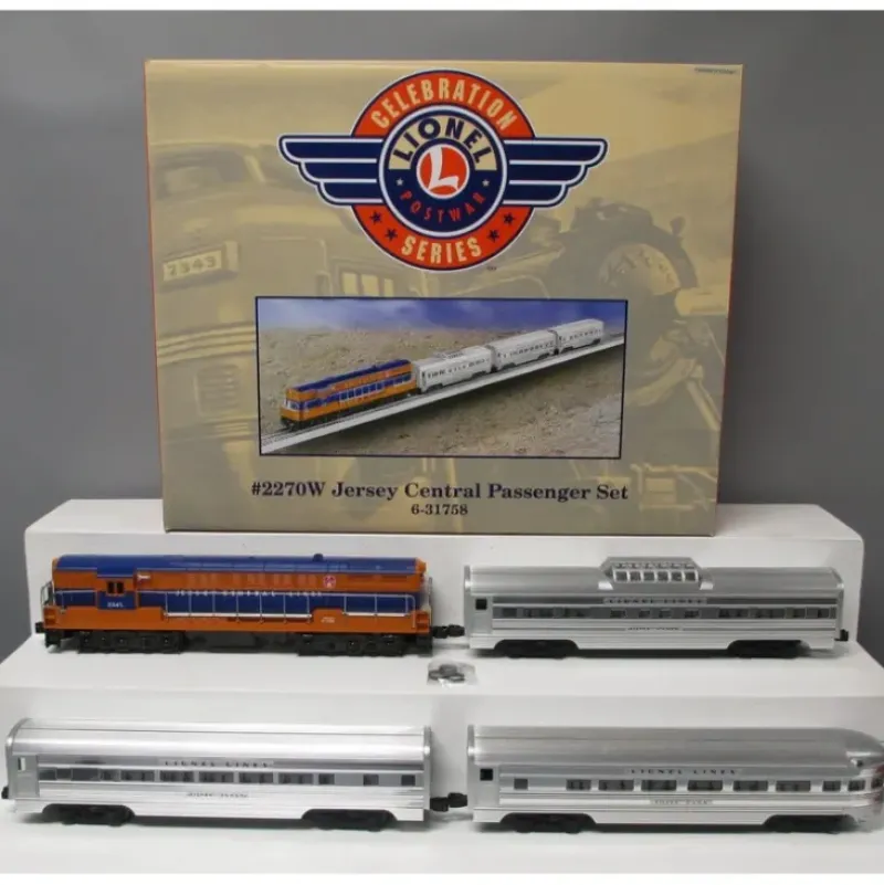 Trains*Lionel 6-31758 PWC Jersy Central O Gauge Diesel Passenger Train Set #2270W - Model Train Junction: Quality Parts and Art Supplies