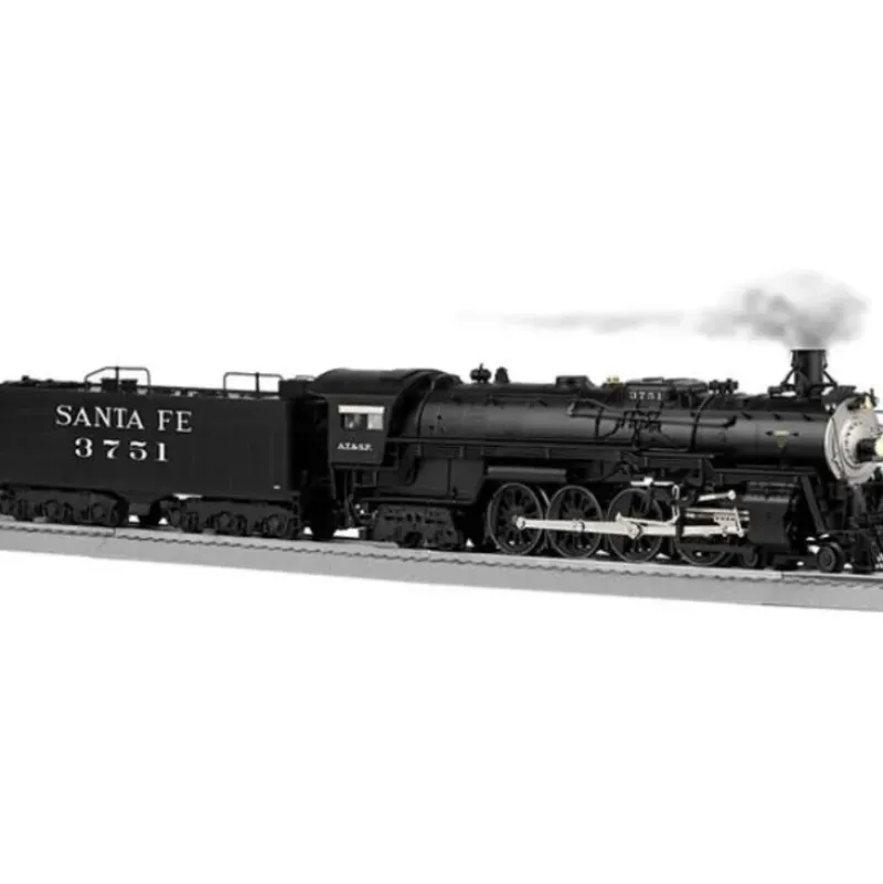 Trains|Lionel 6-11332 "O" AT&SF Legacy 4-8-4 Northern Steam Locomotive & Tender #3751 - Model Train Junction: Quality Parts and Art Supplies
