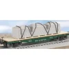 Trains*Lionel 6-27584 Reading 40' Flatcar with Covered Load - Model Train Junction: Quality Parts and Art Supplies