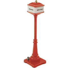 Trains*Lionel 11-90017 Red No. 57 Corner Lamp Set (2) - Model Train Junction: Quality Parts and Art Supplies