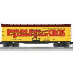 Trains*Lionel 6-22249 Ringling Bros. Woodside Billboard Reefer - Model Train Junction: Quality Parts and Art Supplies