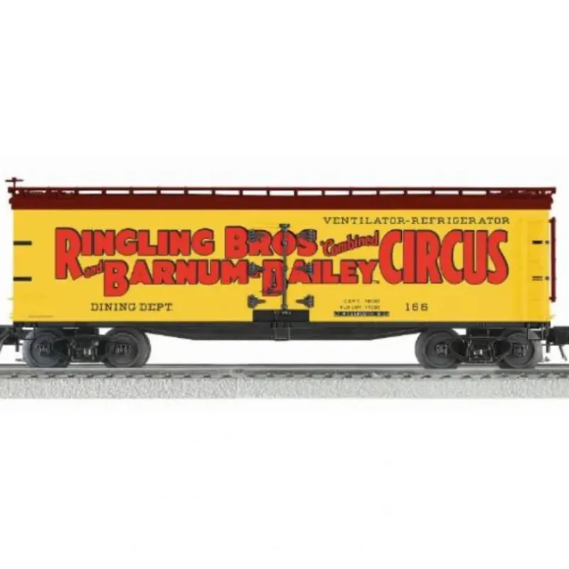 Trains*Lionel 6-22249 Ringling Bros. Woodside Billboard Reefer - Model Train Junction: Quality Parts and Art Supplies
