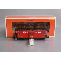 Trains*Lionel 6-27600 Rock Island Bay Window Caboose - Model Train Junction: Quality Parts and Art Supplies