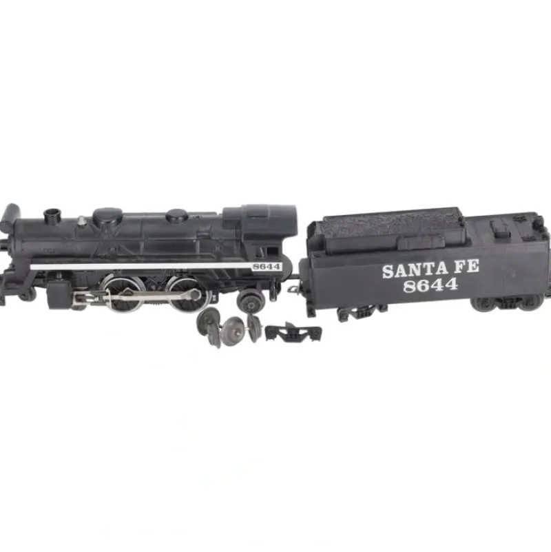 Trains*Lionel 6-18644 Santa Fe 4-4-2 Steam Locomotive #8644 VG - Model Train Junction: Quality Parts and Art Supplies