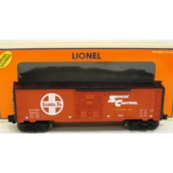 Trains*Lionel 6-26861 Santa Fe Boxcar w/Diesel Trainsounds - Model Train Junction: Quality Parts and Art Supplies