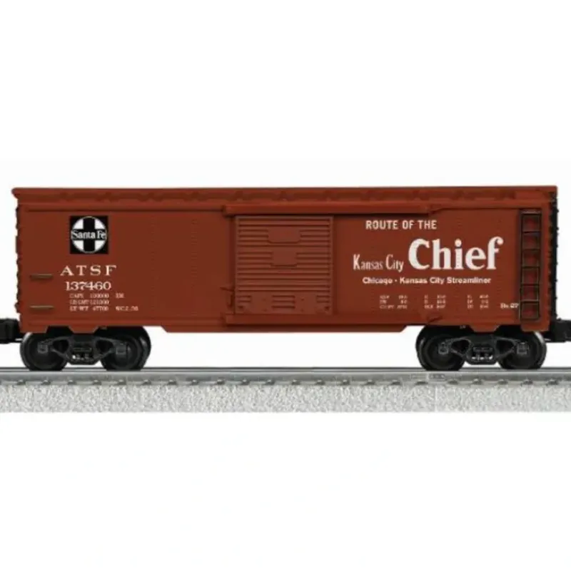 Trains*Lionel 6-22313 Santa Fe Kansas City Chief Map Boxcar - Model Train Junction: Quality Parts and Art Supplies