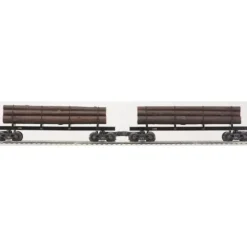 Trains*Lionel 6-22461 Scale Die Cast Skeleton Log Car (4Pk.) - Model Train Junction: Quality Parts and Art Supplies