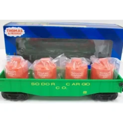 Trains*Lionel 6-26329 Sodor Cargo Co. Gondola w/Canisters - Model Train Junction: Quality Parts and Art Supplies