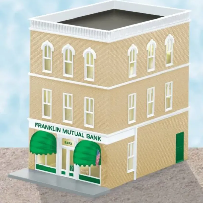 Trains*Lionel 6-24298 3-Story Franklin Mutual Bank Building - Model Train Junction: Quality Parts and Art Supplies