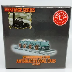 Trains*Lionel 6-27426 Stourbridge Lion Anthracite Coal Cars - Model Train Junction: Quality Parts and Art Supplies