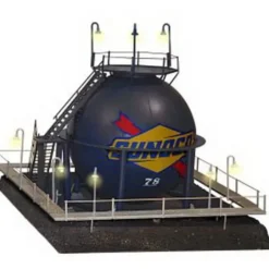 Trains*Lionel 6-37808 Sunoco Dark Blue Spherical Oil Tank - Model Train Junction: Quality Parts and Art Supplies
