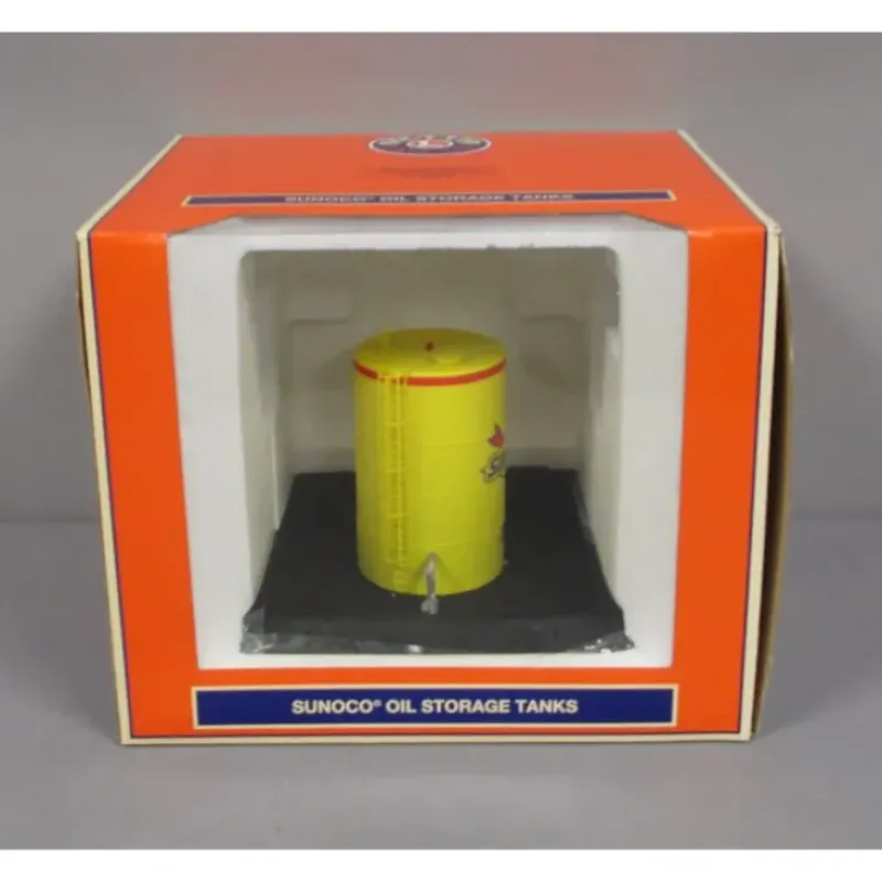 Trains*Lionel 6-16852 Sunoco Yellow Cylindrical Oil Tank - Model Train Junction: Quality Parts and Art Supplies