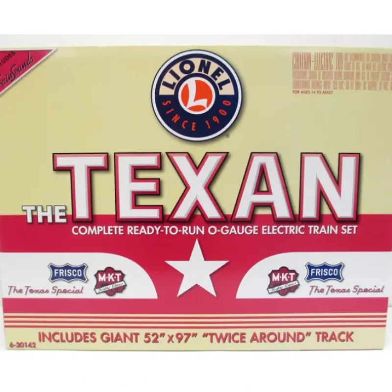 Trains*Lionel 6-30142 The Texan O Gauge Diesel Train Set - Model Train Junction: Quality Parts and Art Supplies