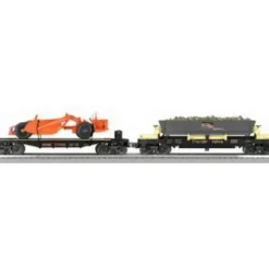 Trains*Lionel 6-30136 Thunder Valley Flat with Scraper and Ore Dump Car (Set of 2) - Model Train Junction: Quality Parts and Art Supplies