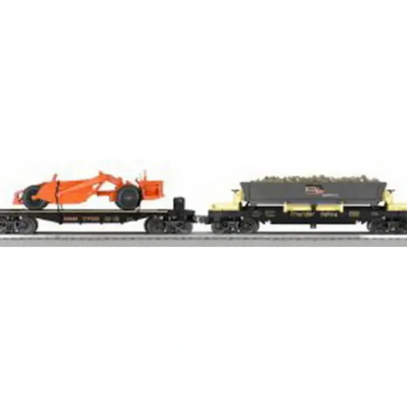 Trains*Lionel 6-30136 Thunder Valley Flat with Scraper and Ore Dump Car (Set of 2) - Model Train Junction: Quality Parts and Art Supplies