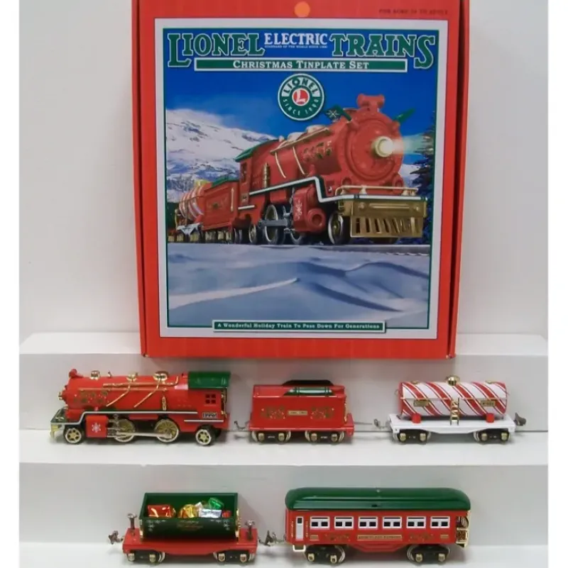 Trains*Lionel 6-51012 Tinplate Christmas O Gauge Steam Train Set - Model Train Junction: Quality Parts and Art Supplies