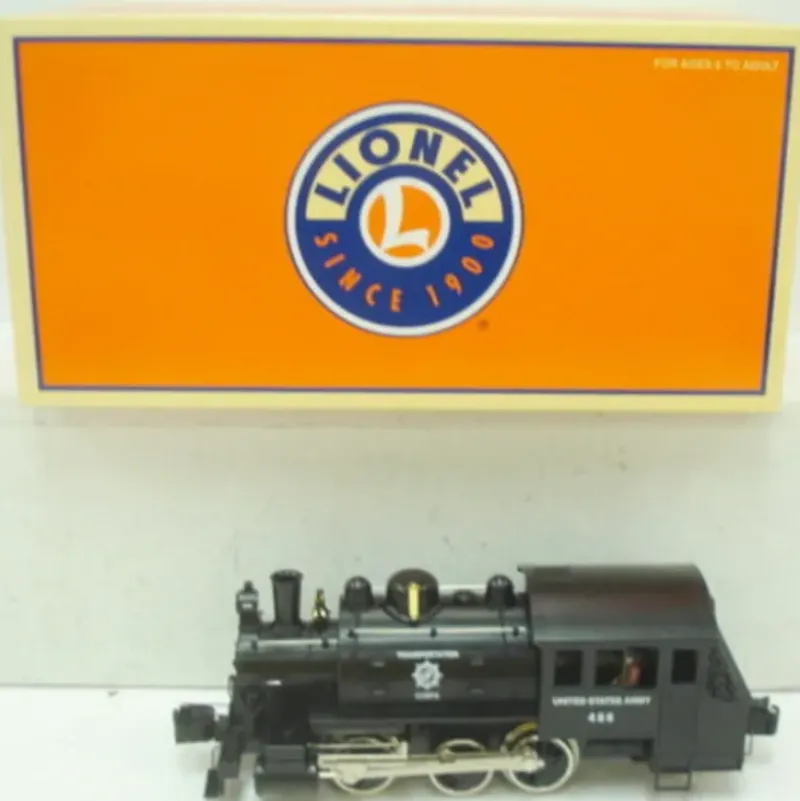 Trains*Lionel 6-38630 U.S. Army Dockside Steam Locomotive #486 - Model Train Junction: Quality Parts and Art Supplies