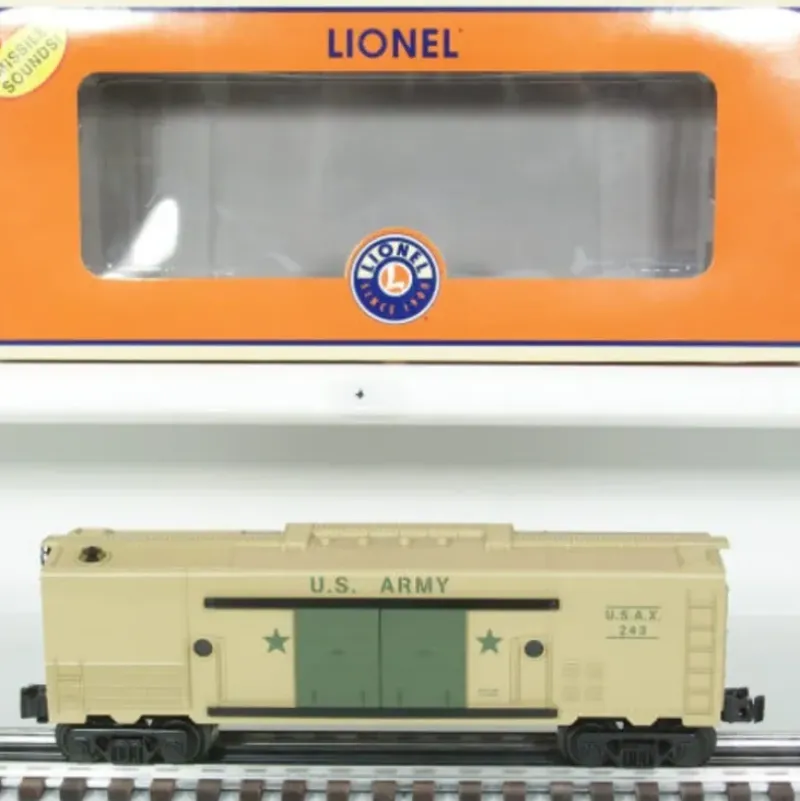 Trains*Lionel 6-26877 US Army Missile Launch Sound Car - Model Train Junction: Quality Parts and Art Supplies