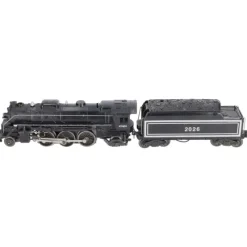 Trains*Lionel 2026 Vintage O 2-6-2 Die-Cast Steam Locomotive w/6466W Tender - Repainted VG - Model Train Junction: Quality Parts and Art Supplies