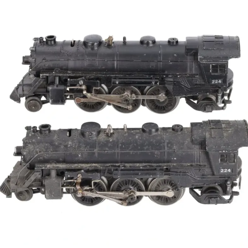 Trains|Lionel 224 Vintage O 2-6-2 Die-Cast Steam Locomotives (2) VG - Model Train Junction: Quality Parts and Art Supplies