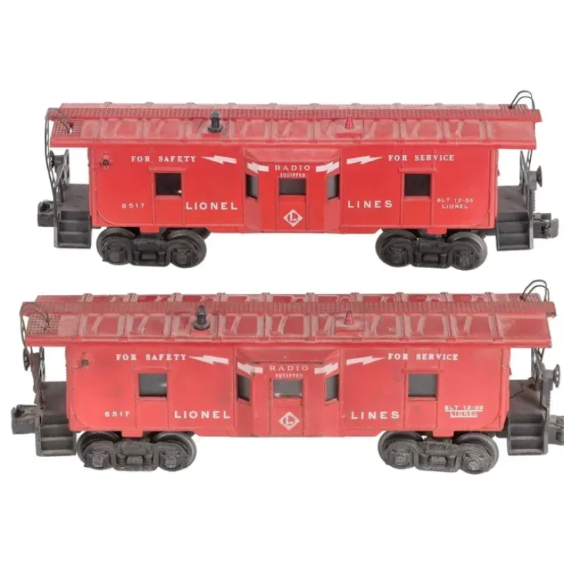 Trains*Lionel 6517 Vintage O Lionel Lines Bay Window Cabooses (2) VG - Model Train Junction: Quality Parts and Art Supplies