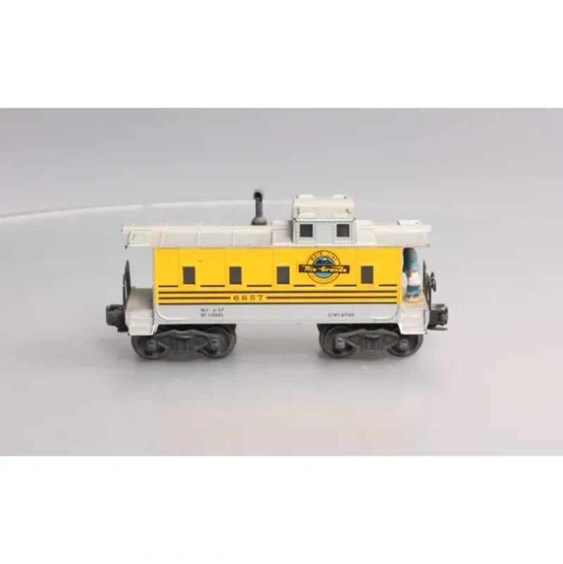 Trains*Lionel 6657 Vintage O Rio Grande Caboose VG - Model Train Junction: Quality Parts and Art Supplies