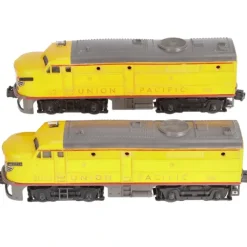 Trains*Lionel 2023 Vintage O Union Pacific Alco AA Diesel Locomotive Set VG - Model Train Junction: Quality Parts and Art Supplies