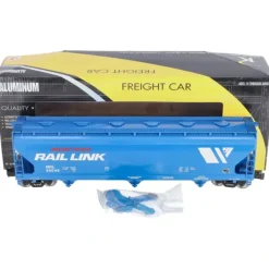 Trains*Lionel K-Line 6-22294 Montana Rail Link 3-Bay Modern Aluminum Hopper Car #50049 - Model Train Junction: Quality Parts and Art Supplies