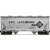 Trains*Lionel K-Line 6-22155 O Erie Lackawanna 2-Bay Hopper Car #21353 - Model Train Junction: Quality Parts and Art Supplies