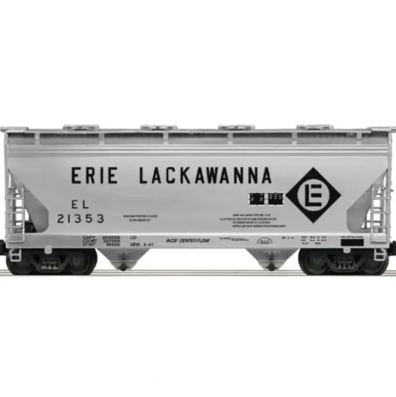 Trains*Lionel K-Line 6-22155 O Erie Lackawanna 2-Bay Hopper Car #21353 - Model Train Junction: Quality Parts and Art Supplies