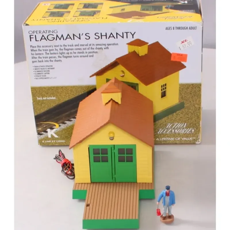 Trains*Lionel K-Line 6-21277 Operating Flagmans Shanty - Model Train Junction: Quality Parts and Art Supplies