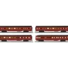 Trains*Lionel K-Line 6-22433 PRR Broadway Limited 18" 4 Car Aluminum Passenger Set - Model Train Junction: Quality Parts and Art Supplies