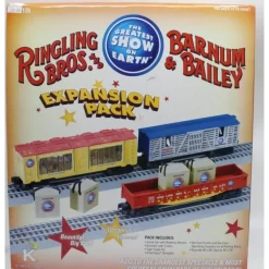 Trains*Lionel K-Line 6-22126 Ringling Bros. Circus Train Expansion Pack - Model Train Junction: Quality Parts and Art Supplies