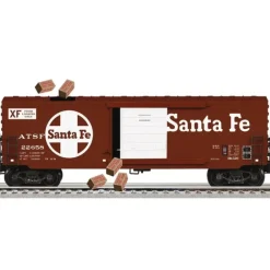 Trains*Lionel K-Line 6-21621 Santa Fe Operating Boxcar - Model Train Junction: Quality Parts and Art Supplies