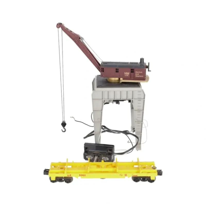 Trains*Lionel O Gauge 6-2316 Norfolk & Western Gantry Crane & 6-9303 UP Log Dump Car - Model Train Junction: Quality Parts and Art Supplies