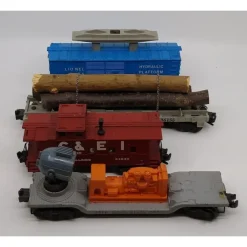Trains*Lionel O Gauge Assorted Freight Cars 336155, 3357, 3620, 64530 LN - Model Train Junction: Quality Parts and Art Supplies