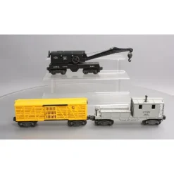 Trains*Lionel Vintage O Assorted Operating Cars: 6656, 6419, 6460 [3] VG - Model Train Junction: Quality Parts and Art Supplies