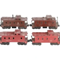 Trains*Lionel Vintage O Cabooses : 6457, 2357, 6357, 6017 [4] VG - Model Train Junction: Quality Parts and Art Supplies