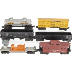 Trains*Lionel Vintage O Gauge Freight Cars: 2465, 6462, 6656, 6456, 6417, 3520 [6] VG - Model Train Junction: Quality Parts and Art Supplies