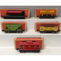 Trains*Lionel Vintage O Gauge Freight Cars: 2653, 2654, 2655, 2657 & 3859 [5] VG/Box - Model Train Junction: Quality Parts and Art Supplies