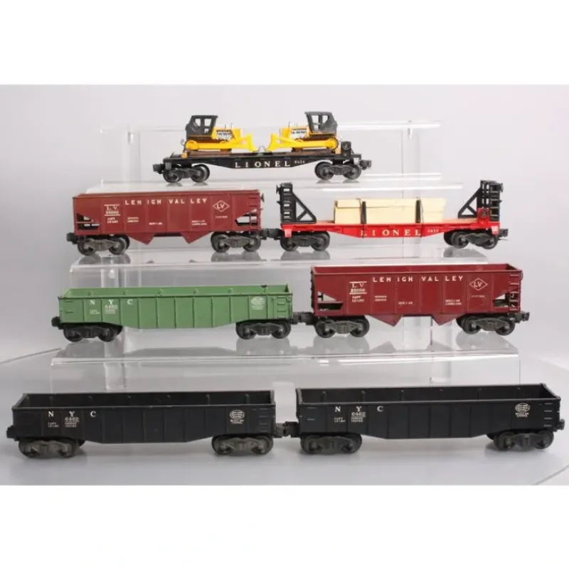 Trains*Lionel Vintage O Gauge Freight Cars: 6424, 6477, 6456, 6462 [7] - Model Train Junction: Quality Parts and Art Supplies