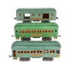Trains*Lionel Vintage Standard Assorted Tinplate Passenger Cars: 332, 2- 341 [3] - Model Train Junction: Quality Parts and Art Supplies